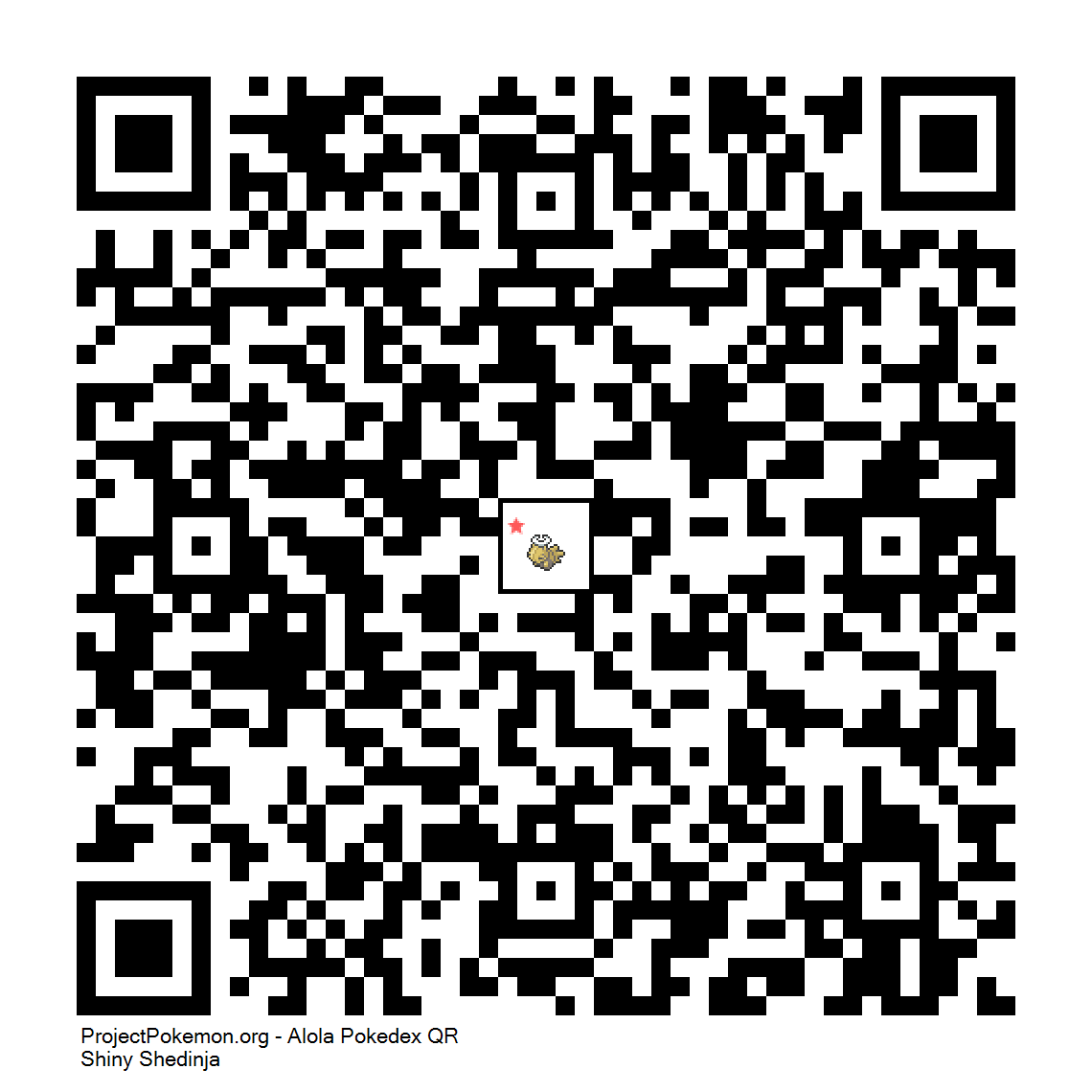 Cdigo QR de Shedinja variocolor